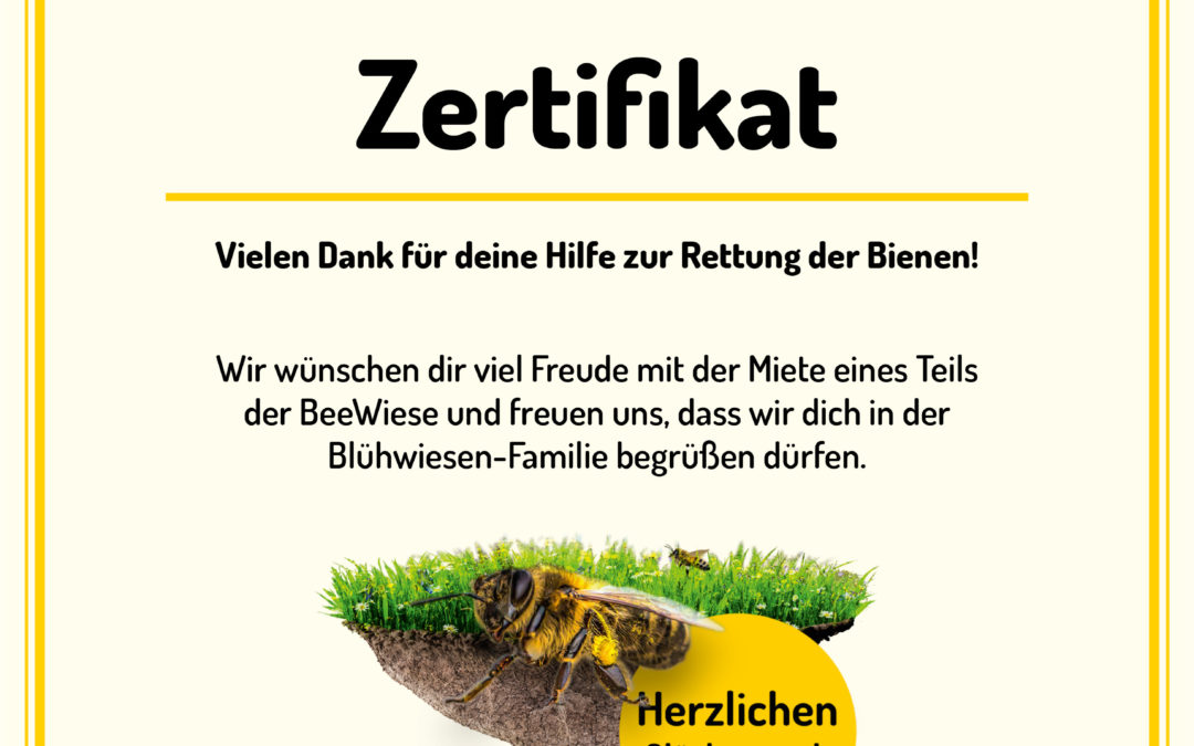 Wir retten die Bienen